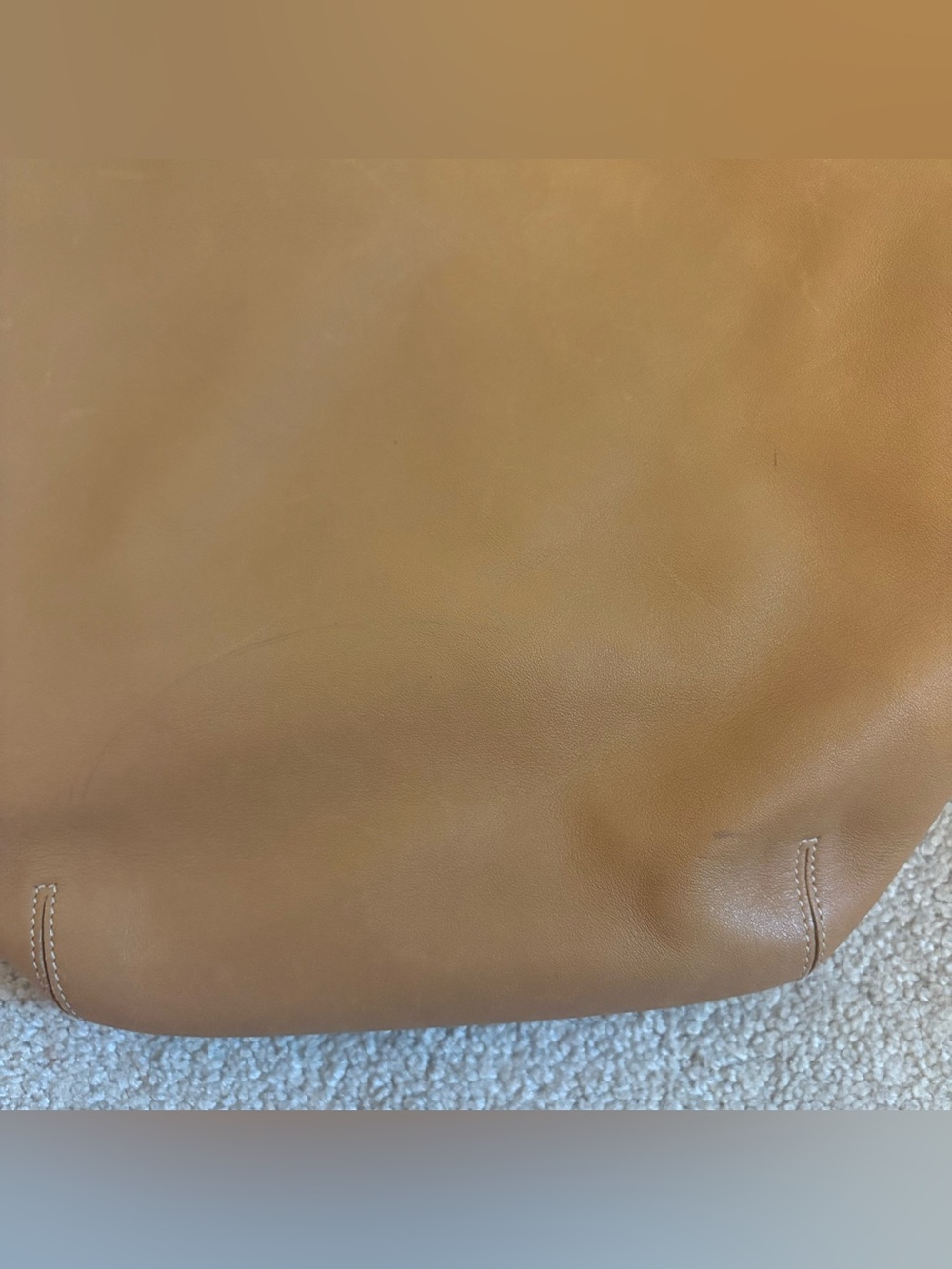 Vintage Coach Leather Shoulder Bag in Tan - Picture 6 of 7